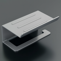 Suporte para Papel Higiênico Premium com Apoio para Objetos - 5