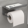 Suporte para Papel Higiênico Premium com Apoio para Objetos - 3