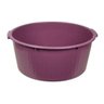 Kit 2 Bacias 80 Litros Grande Com Alça de Plástico Roxo Arqplast - 4