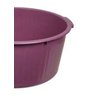 Kit 2 Bacias 80 Litros Grande Com Alça de Plástico Roxo Arqplast - 3