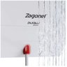 Chuveiro Ducha Ducali Eletronica Branca Zagonel - 3