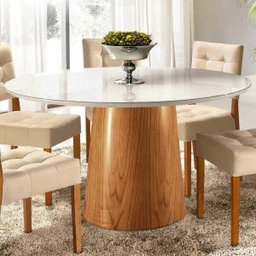 Mesa de Jantar Tampo 140x140cm Virtuosa Matos e Lopes - 3