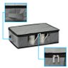Organizador e protetor de copos xícaras e canecas 33x43x13cm cinza Shop502422 Store RETANGULAR - 4