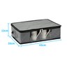 Organizador e protetor de copos xícaras e canecas 33x43x13cm cinza Shop502422 Store RETANGULAR - 2