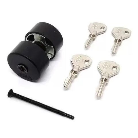 Cilindro Miolo Tambor Redondo Stam Preto