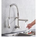 Ver imagem 3 de Torneira Parede Gourmet Cozinha Aço Escovado