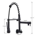 Ver imagem 6 de Torneira Parede Gourmet Cozinha Aço Escovado