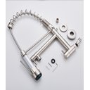 Ver imagem 5 de Torneira Parede Gourmet Cozinha Aço Escovado