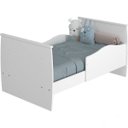 Ver imagem 7 de Berço Mini Cama com Suporte Mosquiteiro Confort Espresso Móveis Branco