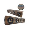 Caixa de Som Retrô Vintage Madeira Bluetooth Rádio Fm 38cm - 2