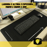 Mousepad Gamer Borda Costurada Grande 90 X 40 Cm - Vermelho - 3