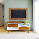 Ver imagem 1 de Painel para TV até 42 Polegadas 100cmx130cm em Madeira Maciça
