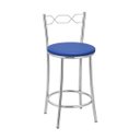 Ver imagem 1 de Kit 2 Banquetas Cromadas BC51C de Metal e Assento Espuma D15 Treparoni