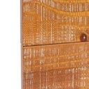 Ver imagem 4 de Painel para TV até 50 Polegadas 185CMX100CM Pés em Madeira Maciça Marrom