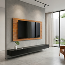 Ver imagem 7 de Painel para TV até 50 Polegadas Madeira Maciça 185CMX100CM Marrom