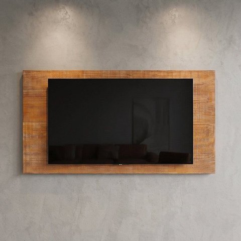 Painel para TV até 50 Polegadas Madeira Maciça 185CMX100CM Marrom