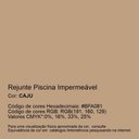 Ver imagem 2 de Rejunte Piscina Impermeável Cor Caju 18kg
