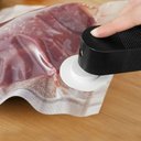 Ver imagem 2 de Seladora a Vacuo 2 em 1 Conserva Alimentos Comida Enche Bola Bomba Ar Portatil Multiuso Automatica