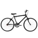 Ver imagem 2 de Bicicleta Masculina Aro 26 Mtb Alumínio Natural Cor Preta