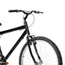Ver mais imagens de Bicicleta Masculina Aro 26 Mtb Alumínio Natural Cor Preta