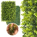 Ver imagem 3 de 5 Quadros Buxinho Artificial para Montar Seu Jardim Vertical Parede Verde para Casa