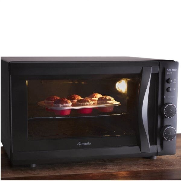 Forno Elétrico 44L Sonetto Mueller 127V Preto - 12