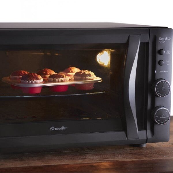 Forno Elétrico 44L Sonetto Mueller 220V Preto - 13