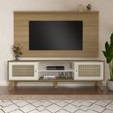 Ver imagem 1 de Conjunto Sala de Estar: Rack Charlotte + Painel Slim