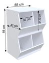Ver imagem 5 de Organizadores para Brinquedos 100%mdf (baú Quarto Infantil) Woodcore