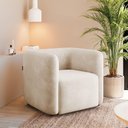 Ver imagem 5 de Poltrona Sala de Estar Decorativa Kit 2 Laguna Veludo K01 - D'Rossi Cor Bege