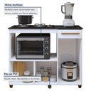 Ver imagem 2 de Balcão de Cozinha para Cooktop 2 Portas 1 Gaveta 1 Nicho para Forno Violeta