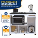 Ver imagem 3 de Balcão de Cozinha para Cooktop 2 Portas 1 Gaveta 1 Nicho para Forno Violeta