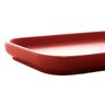 Kit 02 Travessas Porcelana Nórdica Vermelho Matt 31x13x3cm - 4