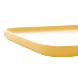 Kit 02 Travessas Porcelana Nórdica Amarelo Matt 25x25x2cm - 4