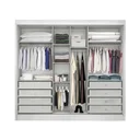 Ver imagem 2 de Guarda Roupa Casal com Espelho 3 Portas de Correr 8 Gavetas Grand Novo Horizonte