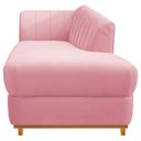 Ver imagem 6 de Diva Recamier Vanessa 160cm Lado Direito Suede Doce Sonho Móveis Rosabebê