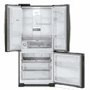 Ver imagem 3 de Geladeira Brastemp Frost Free French Door Água e Gelo na Porta 515 Litros Cor Black Inox - Brh85ae 2