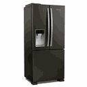 Ver imagem 2 de Geladeira Brastemp Frost Free French Door Água e Gelo na Porta 515 Litros Cor Black Inox - Brh85ae 2