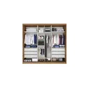 Ver imagem 2 de Guarda-Roupa Casal com Espelho 3 Portas de Correr 6 Gavetas Soberano Yescasa
