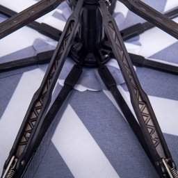 Guarda Chuva Retrátil De Bolsa Sombrinha Automática Listras Fazzoletti - 5