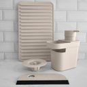 Ver imagem 5 de Filtro Para Ralo De Pia Cozinha Trium Protetor De Ralo Bege OU