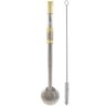 Bomba Chimarrão Para Cuia Com Rosca Aço Inox 304 Banho Ouro Laçador - 1
