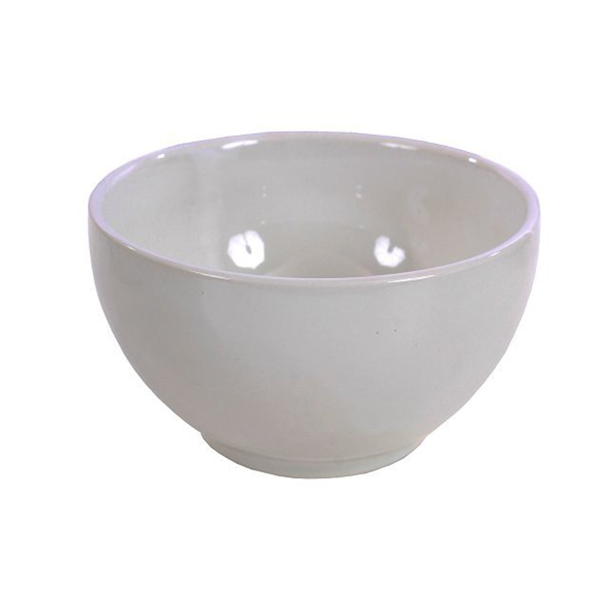 Conjunto C/ 6 Cumbucas Tigela Bowls Porcelanas Branca 500ml - 3