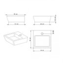 Ver imagem 4 de Cuba Retangular de Apoio Bari Elegance Mistério Japi