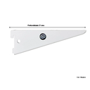 Ver imagem 5 de SD 27 Suporte Duplo 27 cms profundidade:Branco
