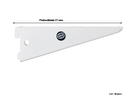 Ver imagem 5 de SD 27 Suporte Duplo 27 cms profundidade:Branco