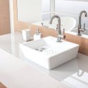 Ver imagem 2 de Cuba Retangular de Apoio Bari Elegance Dente de Leão Japi