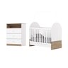 Quarto de Bebê Completo com Berço 3 em 1 e Cômoda Magia - 2