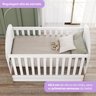 Quarto de Bebê Completo com Berço 3 em 1 e Cômoda Magia - 8