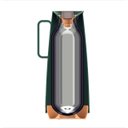 Ver imagem 4 de Bule Térmico Tramontina Exata em Plástico Bege com Ampola de Vidro 1 L